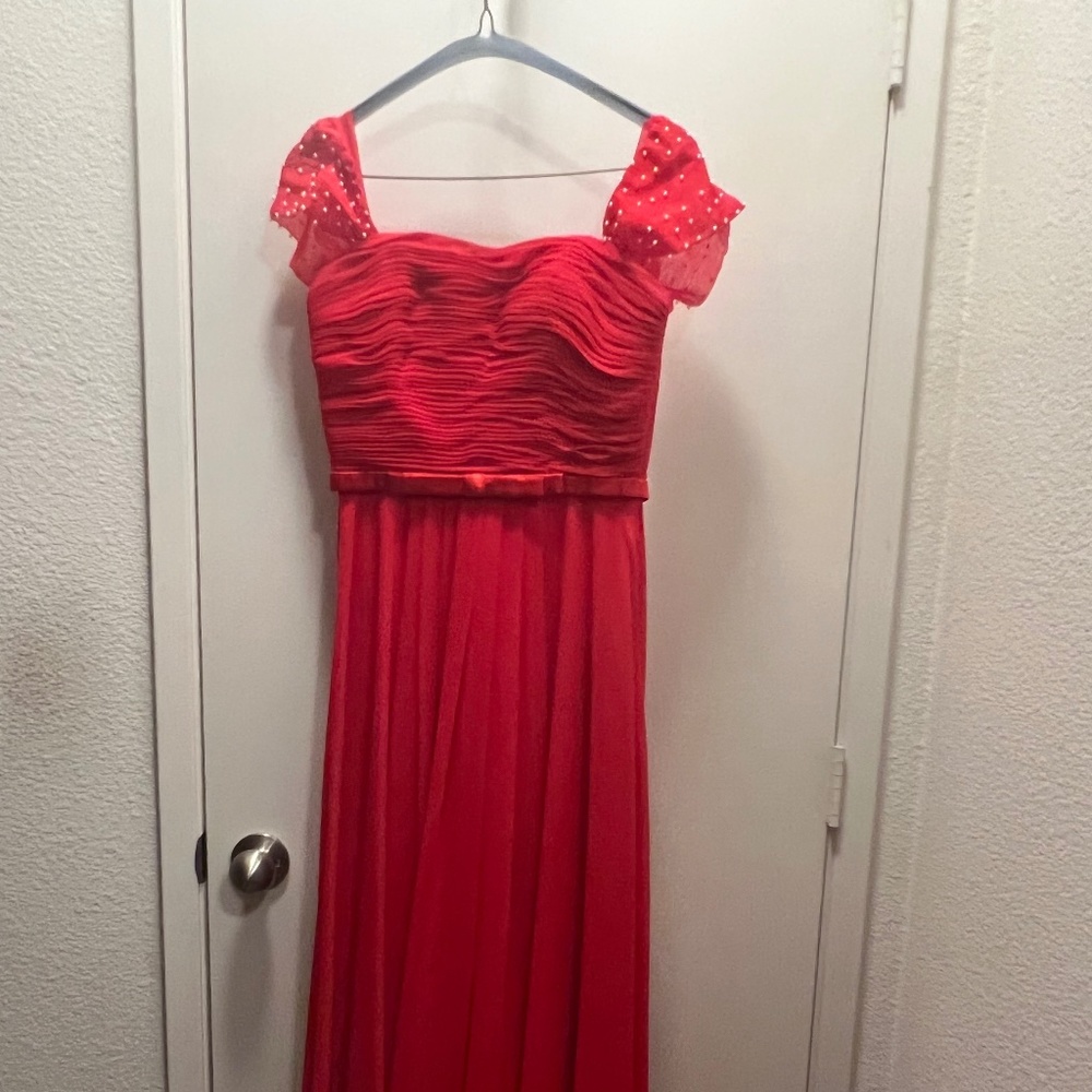 Red Bridesmaid Dress
